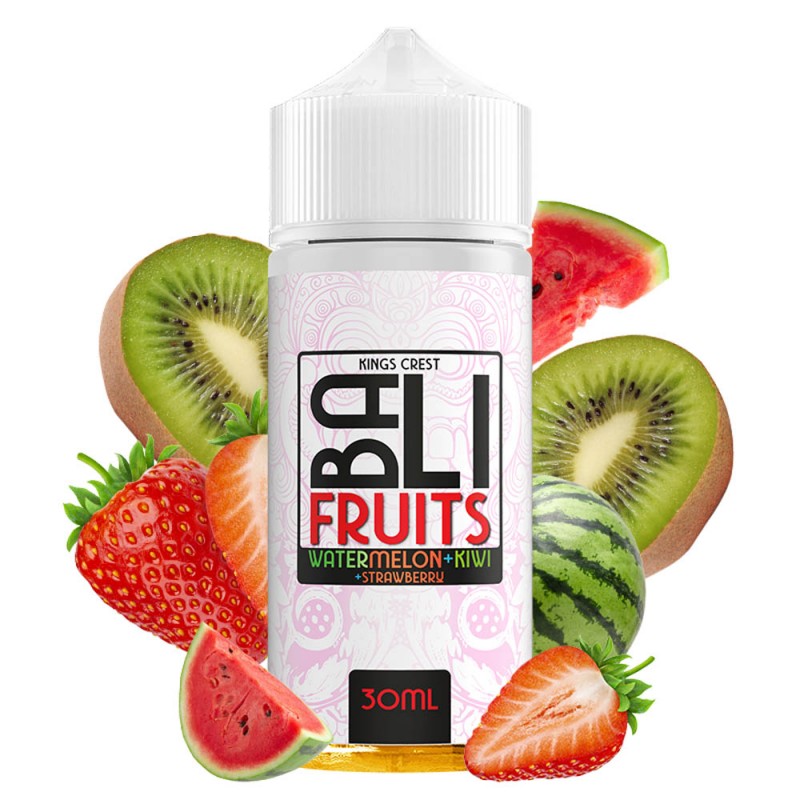 Kings Crest Bali Fruits Watermelon Kiwi Strawberry 30ml/120ml Flavorshot