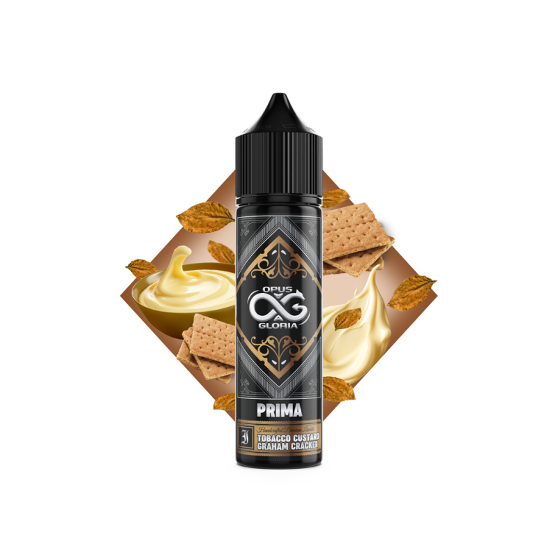 Opus Gloria Prima Tobacco Custard Graham Cracker (20ml to 60ml)