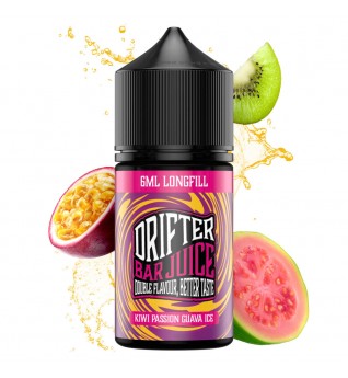 Drifter Bar Juice Kiwi Passion Guava Ice 6ml/30ml Flavorshot