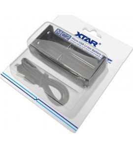 XTAR MC2 USB Φορτιστής 2 Μπαταριών Li-ion Μεγέθους 18650/16340