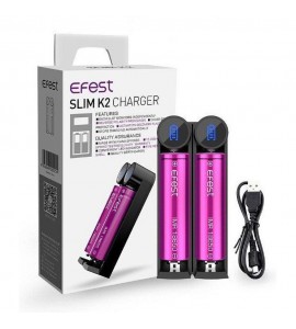 EFEST SLIM K2 ΦΟΡΤΙΣΤΗΣ ΜΕ USB ΚΑΛΩΔΙΟ