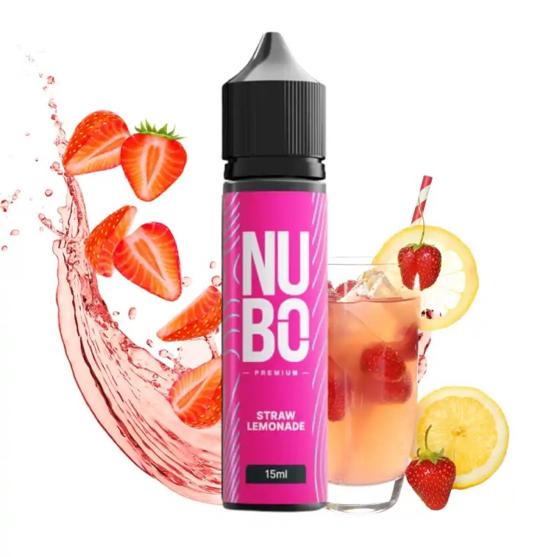 Nubo Straw Lemonade Flavour Shot 15/60ml