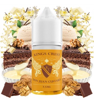  Kings Crest Don Juan Custard 7.5ml/30ml Flavorshot