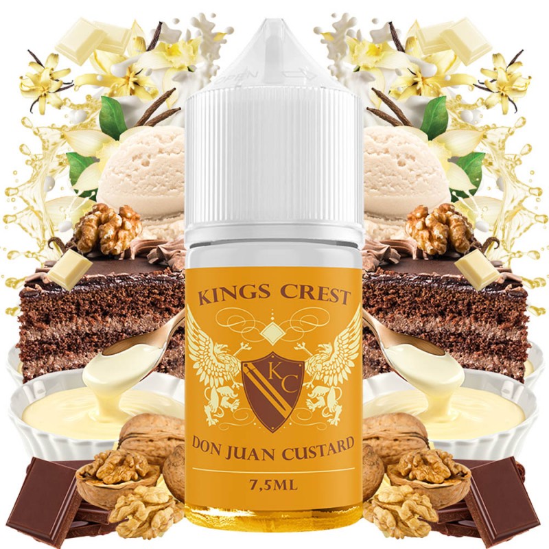  Kings Crest Don Juan Custard 7.5ml/30ml Flavorshot