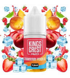 Kings Crest Fruits Strawberry Peach Ice 7.5ml/30ml Flavorshot