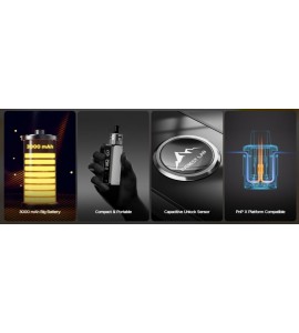 Voopoo Drag S3 5ml Pod Kit – Metal Gray