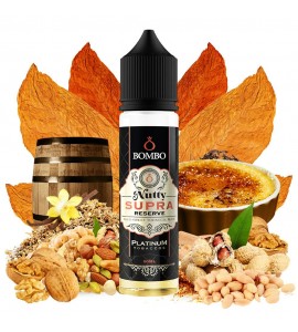 Bombo Platinum Tobaccos Nutty Supra Reserve 15ml/60ml Flavorshot
