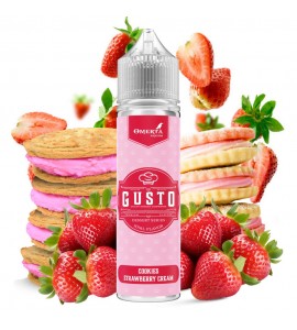 Omerta Gusto Cookies Strawberry Cream 10/60ml