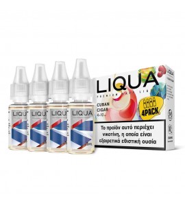Liqua New Cuban Cigar 4 pcs x 10ml