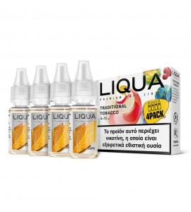 Liqua New Traditional Tobacco 4 pcs x 10ml