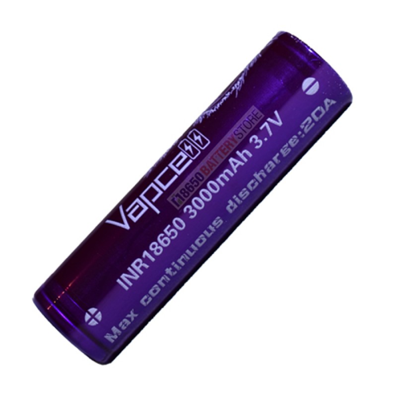 Vapcell 18650 Battery 3000mAh 3.7V 20A