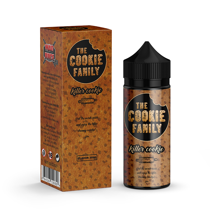 Killer Cookie 30ml/120ml bottle flavor