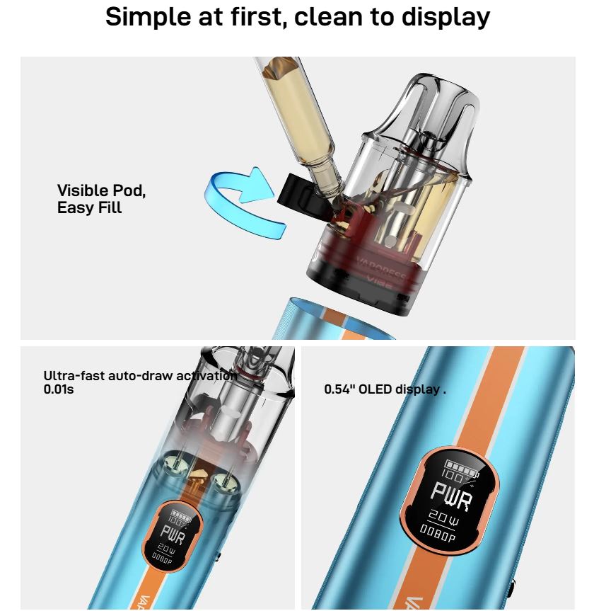 Vaporesso Vibe 4.5ml Pod Kit