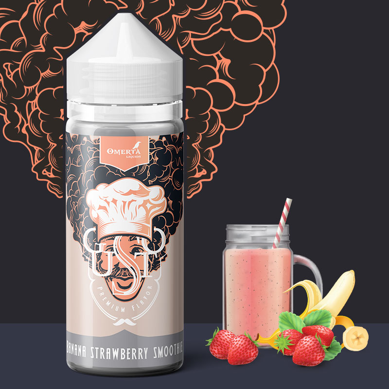 Gusto Banana Strawberry Smoothie 30ml for 120ml