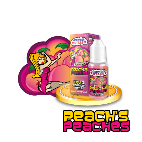 American Stars – Peach’s Peaches 10ml