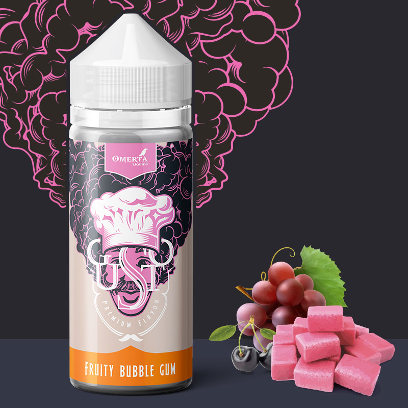 Gusto Fruity Bubble Gum 30ml for 120ml