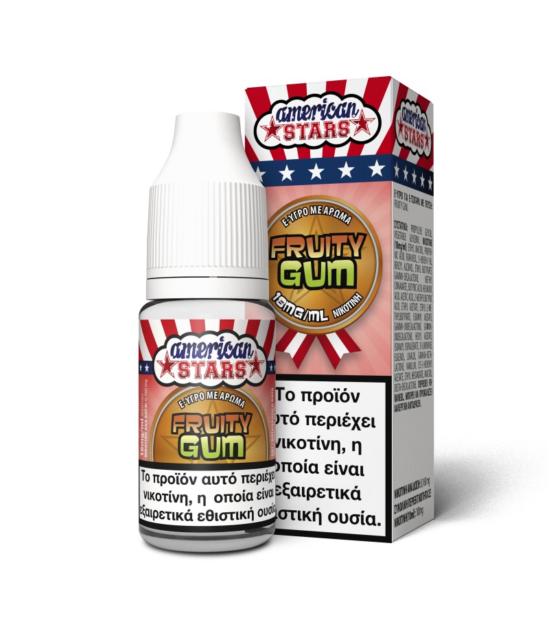 American Stars Fruity Gum 10ml