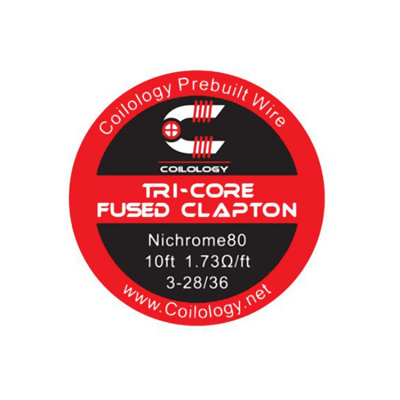 Coilology Ni80 Tri-Core Fused Clapton Wire (3m)